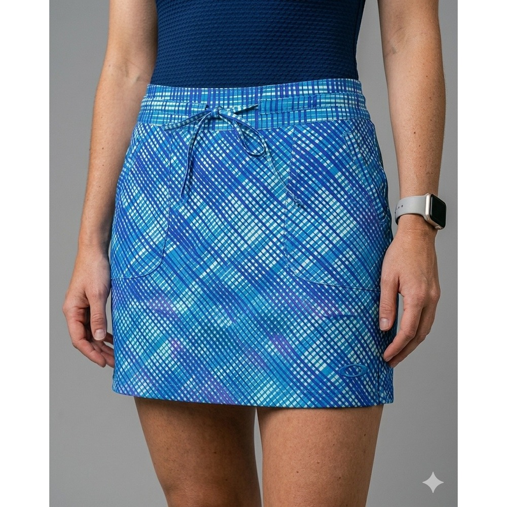Oakley Mini Skirt Womens Size 2 Fit Like 6/8 M Blue Teal‎ Golf Swim Coverup